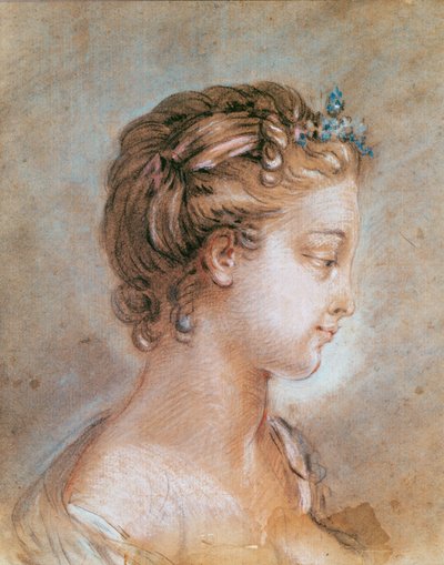 Portrait of a Young Girl by François Boucher